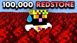 Lagging a Pay-To-Win Minecraft Server with 100,000 Redstone