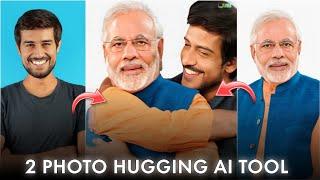 2 Photo Hug Ai Video Editing | Hugging Ai Tool | 2 Photo  Couple Hug Ai Video Editing