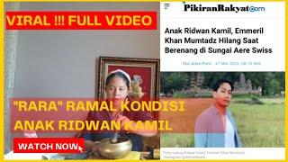 Viral !!! FULL Video Rara Pawang Hujan saat Ramal Kondisi Eril Anak Ridwan Kamil