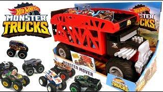 BONESHAKER MONSTER MOVER REVIEW Hot Wheels Monster Trucks Hauler