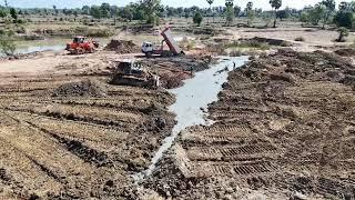 Continue Work Backfilling Up Process Live From Drone Machines TV Live Stream