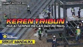 Proses pengerjaan sirkuit Mandalika terlihat nyata