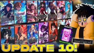 WAIFU PACK?? Actually W in [Update 10] - Showcasing All Cards in Anime Card Battle