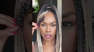 Rate My Box Braids Hairstyle 1-10  #shorts