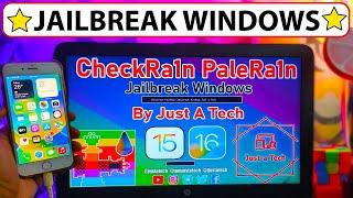 How to Jailbreak iOS 16.6.1/15.7.9 on Windows using PaleRa1n + CheckRa1n PongoOS Jailbreak|Checkm8