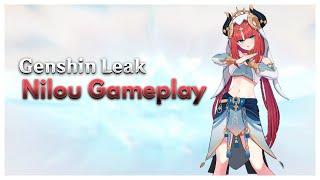 Nilou Gameplay Leak - Genshin Impact