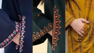 stylish pocket style Kurti designs 2024||side pockets Kurti designs