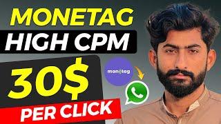 Monetag Direct Link Earning Method | Monetag WhatsApp Earning Trick | Monetag