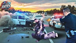 Jaw-Dropping Police Dashcam Moments So Crazy You'd Think They're Fake! #28