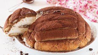 ZUCCOTTO AL TIRAMISÙ ricetta facile senza uova