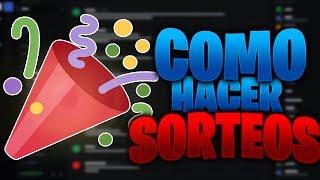 CÓMO HACER SORTEOS EN DISCORD| GiveawayBot