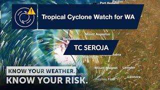 Severe Weather Update: Tropical Cyclone Watch for WA - 9 April, 2021