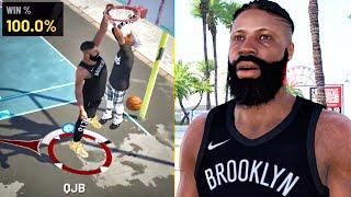 PF PAINT BEAST DOMINATES THE BEACH! NBA 2k21 Park Gameplay Best Build Ep 1