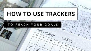 Planning Tips // How I Use Trackers in My Planning