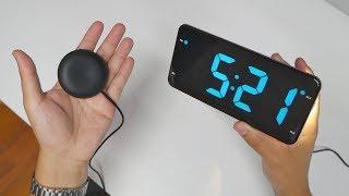 Digital Clock with Bed Shaker - No excuses to not wake up anymore!