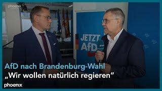 LTW Brandenburg: Interview mit Tino Chrupalla (AfD, Bundessprecher)