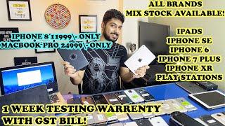IPHONE 8 11999\- ONLY, IPAD MINI 3999\-, IPHONE XR 18999, MACBOOK PRO 24999\- ONLY