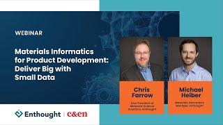 WEBINAR: Materials Informatics for Product Development: Deliver Big with Small Data