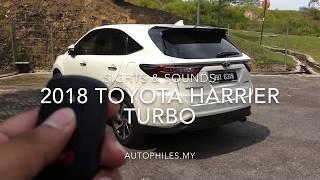 Car ASMR | 2018 Toyota Harrier Turbo | Sights & Sounds