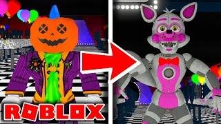 Darzeth Turns Into Funtime Foxy in Roblox Circus Baby's Pizza World Roleplay