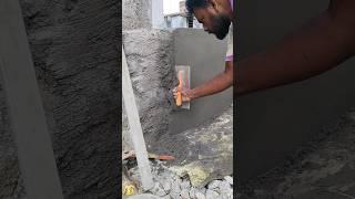 Cement plaster methods #construction #shortsfeed #satisfying #shorts #cement #plaster