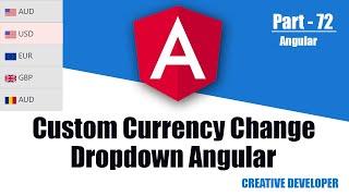 Angular custom dropdown || Custom dropdown angular || Angular || Angular Tutorial || Angular Course