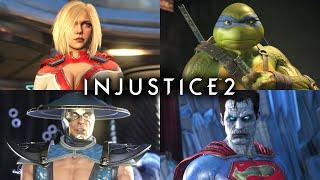 Injustice 2 - All Character Intros (4K 60FPS)