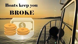 Buying a boat vs investing the money, the real financial impact. Boats keep you broke !!