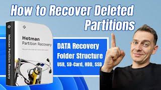 How to Recover Files from Deleted Partition With Folder Structure - Hetman Partition Recovery 2022