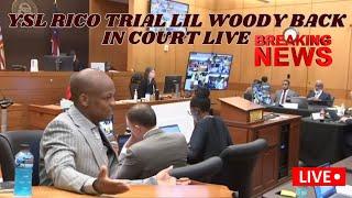 YSL RICO TRIAL LIVE: LIL WOODY BACK IN COURT WITH JURY