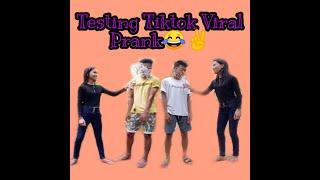 Testing tiktok viral prank to my brothers