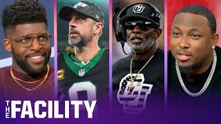 Is Aaron Rodgers to blame for Jets mess, should Cowboys go all-in on Deion Sanders? | THE FACILITY