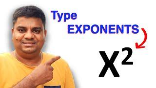 How To Make An Exponent In Google Docs On MAC