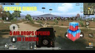 Forager Achievements | 5 AirDrop Achievement | 2 Drops together in pubg