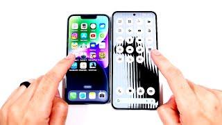 iPhone 14 vs Nothing Phone 2 Speed Test