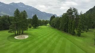 Hole 1 Flyover At The Swiss Seniors Open 2024