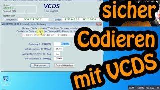 Codieren mit VCDS - Backup Datei erstellen!   