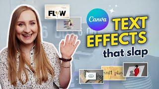 5 Canva Text Effects You NEED to Know | Canva Tutorial 2023
