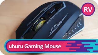 Uhuru Wireless Gaming Mouse Review - Schicke Gaming Mouse mit wenig Schwächen [Deutsch/German]