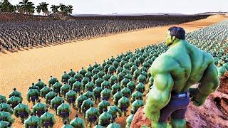 1,000,000 HULK vs 1,000,000 THANOS - Ultimate Epic Battle Simulator 2 UEBS 2