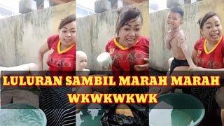 Lucunya Tante Lala Live Luluran sambil Marah Marah