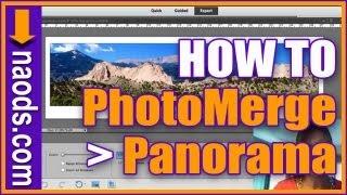 How to Merge Photos using Photomerge Panorama in Photoshop Elements