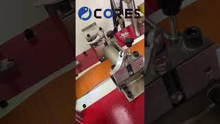 Automatic Leather Label Machine with Embossing