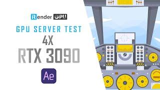 Powerful Cloud Rendering for After Effects Render with 4x RTX 3090 | iRender Cloud Rendering