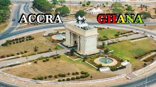 Accra Ghana IS NOT WHAT YOU THINK? INSIDE ACCRA GHANA / Accra city tour in 4K