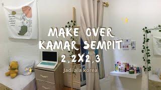 ROOM MAKEOVER FROM SHOPEE | KAMAR SEMPIT JADI ALA KOREA