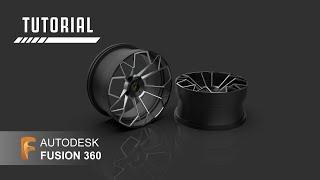 How to design a Car wheel rim on Autodesk Fusion 360 | Fusion 360 Tutorial for beginners