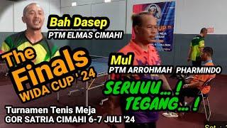 FINALS BAH DASEP  MUL Turnamen Tenis Meja WIDA CUP '24 DIVISI 10A & 10B 6-7 Juli 2024