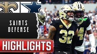 Saints Defense vs Cowboys | Week 2 Highlights