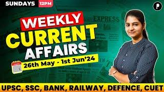 Weekly Current Affairs 2024 | May 2024 Week 5 | Parcham Classes Current Affairs #parcham